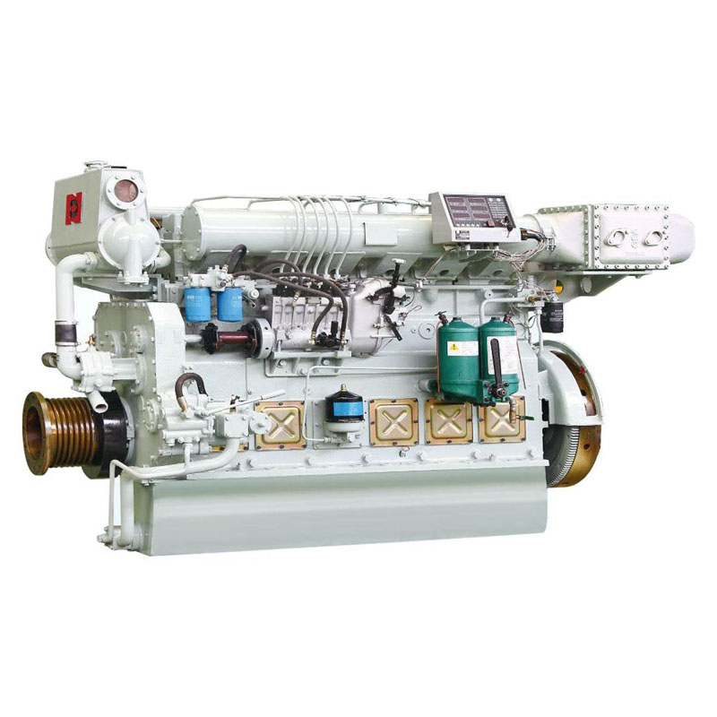 Motor marino de combustible dual de 220 a 600 kW